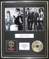 GUNS N' ROSES/CD & DOUBLE PHOTO DISPLAY/LTD EDITION/ALBUM APPETITE FOR DESTRUCTION