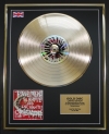PAVEMENT/LTD. EDITION CD GOLD DISC/RECORD/SLANTED AND PAVEMENT