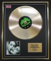 TYPE O NEGATIVE/LTD. EDITION CD GOLD DISC/RECORD/BLOODY KISSES