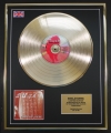 BUSH/LTD. EDITION CD GOLD DISC/RECORD/SIXTEEN STONE