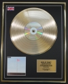 WIRE/LTD. EDITION CD GOLD DISC/RECORD/PINK FLAG