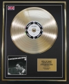 JOHN COLTRANE/LTD. EDITION CD GOLD DISC/RECORD/A LOVE SUPREME