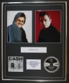 JOHNNY CASH/CD & DOUBLE PHOTO DISPLAY/LTD EDITION/ALBUM UNCHAINED