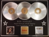 BOB MARLEY/TRIPLE PLATINUM ALBUM DISPLAY/CATCH A FIRE + EXODUS + BABYLON BY BUS/COA