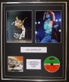 LED ZEPPELIN/CD & DOUBLE PHOTO DISPLAY/LTD EDITION/ALBUM HOUSES OF THE HOLY