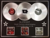 SLIPKNOT/TRIPLE PLATINUM ALBUM DISPLAY/SLIPKNOT + IOWA + ALL HOPE IS GONE/COA