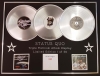 STATUS QUO/TRIPLE PLATINUM ALBUM DISPLAY/ROCKIN' ALL OVER THE WORLD + 1982 + ROCK TIL YOU DROP/COA