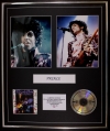 PRINCE/CD & DOUBLE PHOTO DISPLAY/LTD EDITION/ALBUM PURPLE RAIN