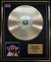 PETER FRAMPTON/LTD. EDITION CD GOLD DISC/RECORD/FRAMPTON COMES ALIVE