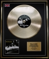 BRAD KENNEDYS/LTD. EDITION CD GOLD DISC/RECORD/BRAD KENNEDYS