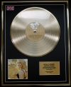 CARRIE UNDERWOOD/LTD. EDITION CD GOLD DISC/RECORD/SOME HEARTS