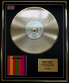 PET SHOP BOYS/LTD. EDITION CD GOLD DISC/RECORD/INTROSPECTIVE