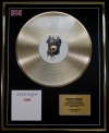 STATUS QUO/LTD. EDITION CD GOLD DISC/RECORD/1982