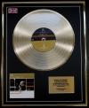 SIMPLE MINDS/LTD. EDITION CD GOLD DISC/RECORD/CRY