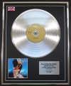 ROD STEWART/LTD EDITION CD PLATINUM DISC/RECORD/BLONDES HAVE MORE FUN