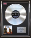 FLORIDA GEORGIA LINE/LTD EDITION CD PLATINUM DISC/RECORD/HERE'S TO THE GOOD TIMES