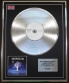 ONE REPUBLIC/LTD EDITION CD PLATINUM DISC/RECORD/DREAMING OUT LOUD
