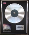 IMAGINE DRAGONS/LTD EDITION CD PLATINUM DISC/RECORD/NIGHT VISIONS