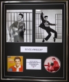 ELVIS PRESLEY/CD & DOUBLE PHOTO DISPLAY/LTD EDITION/ALBUM JAILHOUSE ROCK