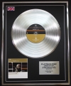 SIMPLE MINDS/LTD EDITION CD PLATINUM DISC/RECORD/CRY