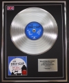 THE DRIFTERS/LTD EDITION CD PLATINUM DISC/RECORD/THE VERY BEST OF