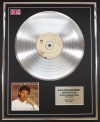 DANIEL O'DONNELL/LTD EDITION CD PLATINUM DISC/RECORD/HEARTBREAKERS