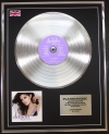 DALIDA/LTD EDITION CD PLATINUM DISC/RECORD/GLAMOROUS