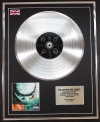DISTURBED/LTD EDITION CD PLATINUM DISC/RECORD/THE SICKNESS