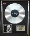 DUFFY/LTD EDITION CD PLATINUM DISC/RECORD/ROCKFERRY