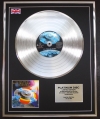 ELO/LTD EDITION CD PLATINUM DISC/RECORD/THE VERY BEST OF