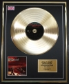 NIGHTWISH/LTD. EDITION CD GOLD DISC/RECORD/WISHMASTER