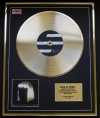 SIA/LTD. EDITION CD GOLD DISC/RECORD/1000 FORMS OF FEAR