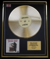 BRUNO MARS/LTD. EDITION CD GOLD DISC/RECORD/UNORTHODOX JUKEBOX