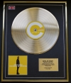 CRAIG DAVID/LTD. EDITION CD GOLD DISC/RECORD/FOLLOWING MY INTUITION