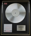 THE 1975/LTD EDITION CD PLATINUM DISC/RECORD/THE 1975
