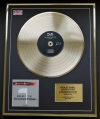 DEPECHE MODE/LTD. EDITION CD GOLD DISC/RECORD/WHERE'S THE REVOLUTION