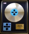 ED SHEERAN/LTD. EDITION CD GOLD DISC/RECORD/DIVIDE