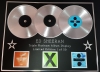 ED SHEERAN/TRIPLE PLATINUM ALBUM DISPLAY/+ & x & Ã·