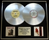 BRUNO MARS/Double Platinum Disc Record Display Ltd Edition UNORTHODOX JUKEBOX & 24K