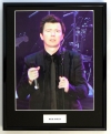 RICK ASTLEY/FRAMED PHOTO