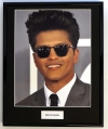 BRUNO MARS (2)/FRAMED PHOTO