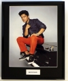 BRUNO MARS/FRAMED PHOTO