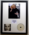 ADELE/PHOTO & CD DISPLAY LTD. EDITION OF THE ALBUM 25