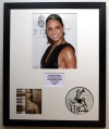 ALICIA KEYS/PHOTO & CD DISPLAY LTD. EDITION OF THE ALBUM THE DIARY OF ALICIA KEYS