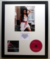 AMY WINEHOUSE/PHOTO & CD DISPLAY LTD. EDITION OF THE ALBUM FRANK