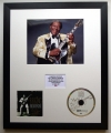 B.B KING/PHOTO & CD DISPLAY LTD. EDITION OF THE ALBUM HIS DEFINITIVE GREATEST HITS