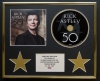 RICK ASTLEY/CD DISPLAY/LIMITED EDITION/COA/50