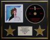 DAVID BOWIE/CD DISPLAY/LIMITED EDITION/COA/LEGACY