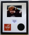 ED SHEERAN/PHOTO & CD DISPLAY LTD. EDITION OF THE ALBUM +