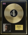 JASON DERULO/LTD. EDITION CD GOLD DISC/RECORD/EVERYTHING IS 4
